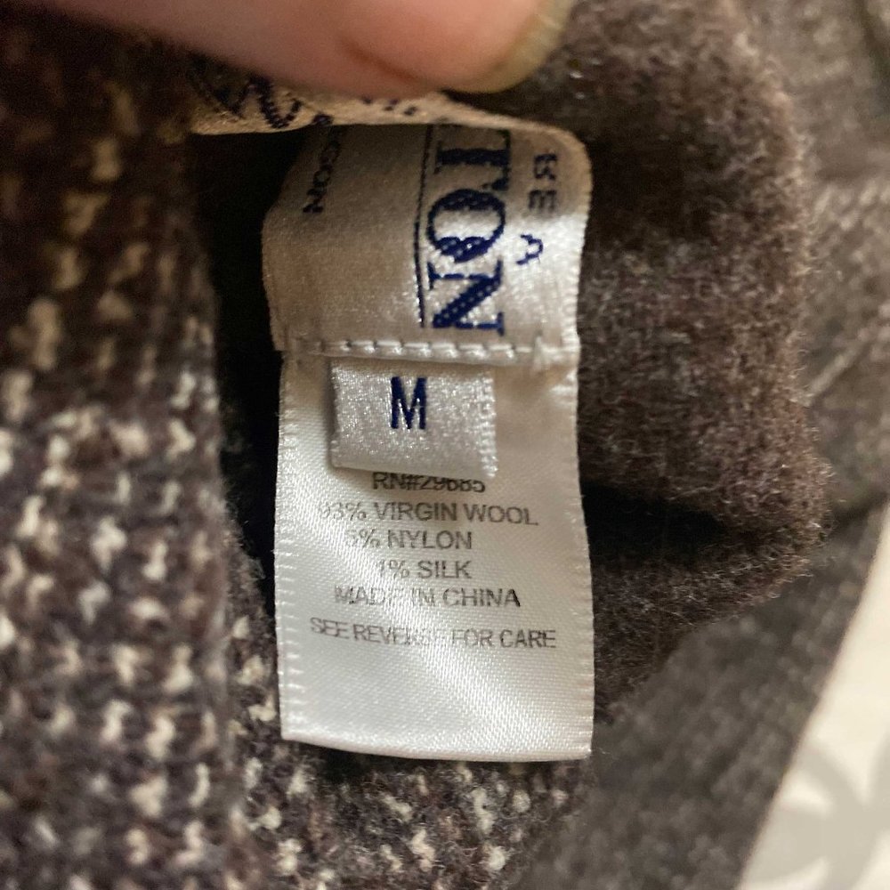 Pendleton Tweed Jacket Brown (Reversible) - Size … - image 7